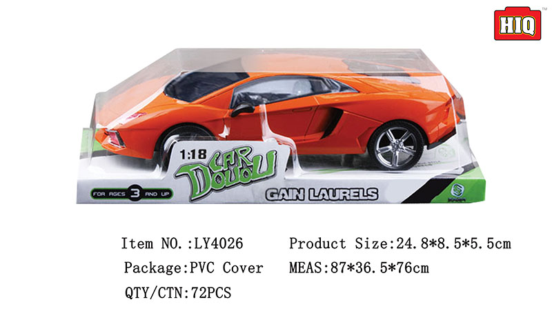 Promotional gift low price car games friction car plastic mini car toys with music and light