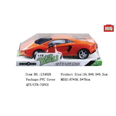 Promotional gift low price car games friction car plastic mini car toys with music and light